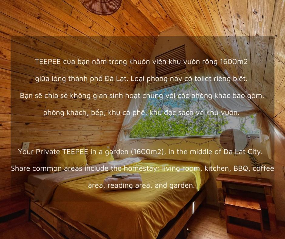 Nap O Teepee Homestay Da Lat Exterior foto