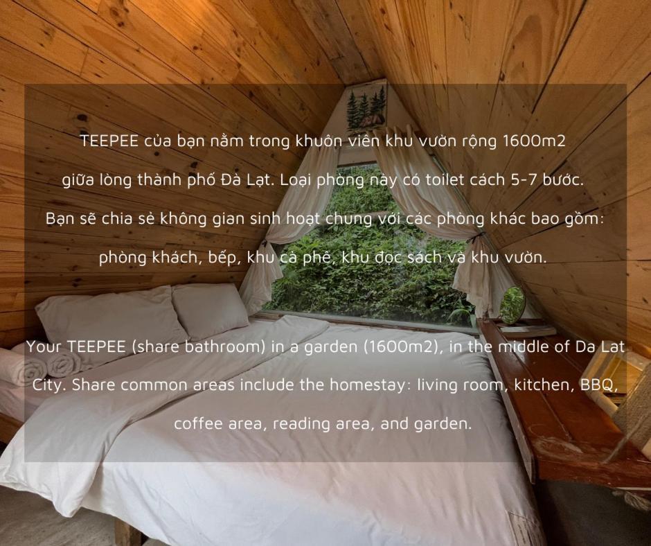 Nap O Teepee Homestay Da Lat Exterior foto